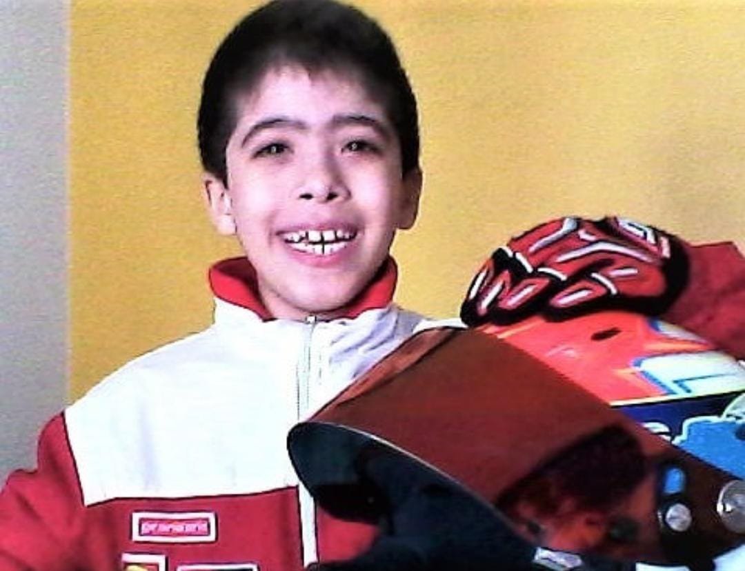 Mi primera foto con el traje de piloto