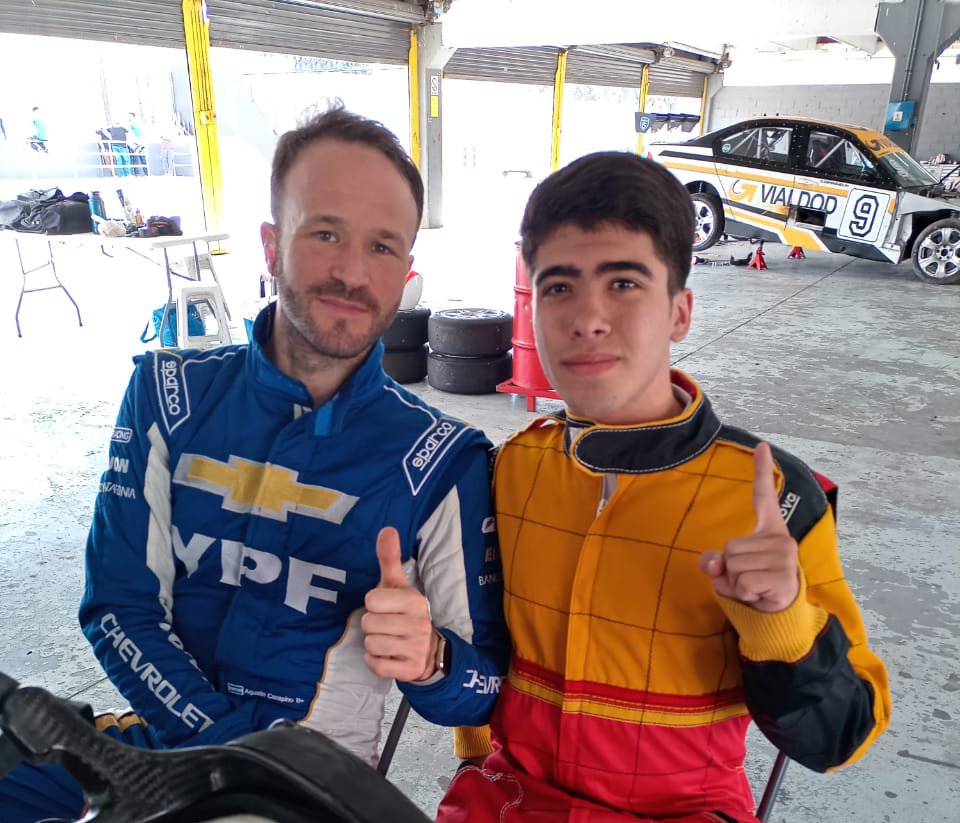 El día que compartí pista con Agustín Canapino